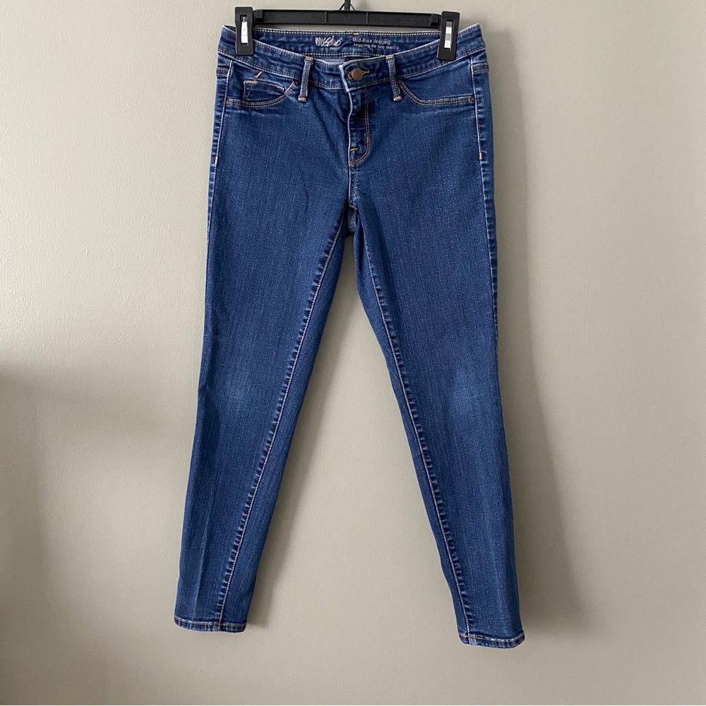Mossimo Denim, Mid-Rise Skinny Jeggings, Size 6/28S